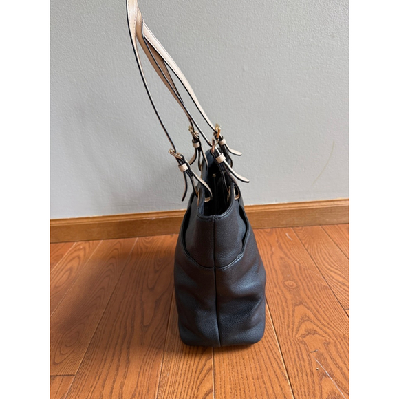 Michael Kors Black and Tan Tote Purse EUC - Picture 4 of 8